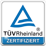 Tüv Rheinland zertifiziert